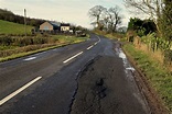 Uneven road surface along Derrybard Road © Kenneth Allen :: Geograph ...