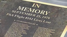 Memorial held in San Diego on 41st anniversary of PSA Flight 182 crash ...
