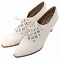 Vintage Stuart Weitzman Shoes 1980s Lace up Victorian Revival Oxfords ...