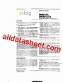Z8440 Datasheet(PDF) - Zilog, Inc.