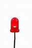 スタンレー電気他メーカーLED,L-513ED,パラライト 縦型LED5φ(赤) 着色拡散 L-513ED