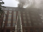 5-alarm College Park fire fills sky with smoke, shuts down major road ...