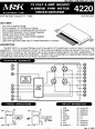 MSK4220 datasheet - 75 V, 8A MOSFET H-bridge PWM Motor Driver/amplifier
