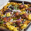 Oven Roasted Chicken with Chickpeas — Sweet • Sour • Savory