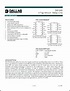 Dallas Semiconductor DS1 Series Datasheets. DS1666S?010, DS1135LZ1530 ...