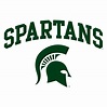Michigan State University Spartans Mascot Arch Logo Short Sleeve T Shi