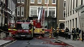 Mayfair fire tackled by more than 100 firefighters - BBC News