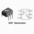 Buy Online 5 X 4N27 Optoisolator, Optocoupler ICs 6pin DIP (5 pieces ...