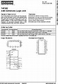 74F382 datasheet - 4-Bit Arithmetic Logic Unit