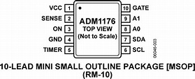 ADM1176 Datasheet and Product Info | Analog Devices