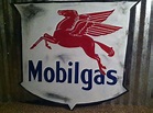 Vintage looking Mobil gas sign | Old gas stations, Oil and gas, Vintage ...