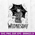 Wednesday Addams SVG, Jenna Ortega SVG, Addams Family SVG, PNG, DXF ...