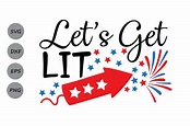 Instant Download Cut File Commercial Use Cutting File 4th of July SVG ...