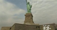 Statue Of Liberty Stands Sad And Lonely Amid Destruction - CBS New York