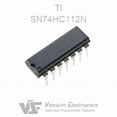 SN74HC112N TI Other Logic ICs - Veswin Electronics