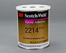 3M™ Scotch-Weld™ Epoxy Adhesive 2214 Hi-Temp New Formula Gray, 6 fl oz ...