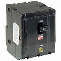 Square D QO 20 Amp 3-Pole Plug-In Circuit Breaker-QO320CP - The Home Depot