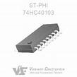 74HC40103 ST/PHI 74 Series Logic ICs - Veswin Electronics