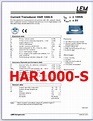 HAR1000-S PDF Datasheet - Current Transducer, HAR1000S