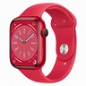 Pre Order Apple Watch S8 GPS 45mm - Red Sport Band Price in Kuwait - Xcite
