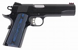 Colt Mfg O1970CCS 1911 Competition 70 Series 45 ACP 5" 8+1 Blued Carbon ...