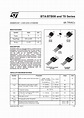 BTA08A-600CW DataSheet | ST Microelectronics