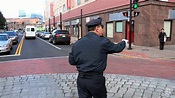 Dancing Cop, still traffic jamming at 64 - YouTube