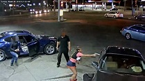 Dramatic Detroit gas station shooting caught on camera - ABC7 Chicago