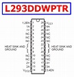 L293DDWPTR Datasheet PDF - Quadruple Half-H Driver