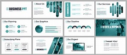 Business presentation powerpoint slides templates 252780 Vector Art at ...