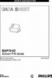 BAP70-02 datasheet - BAP70-02; Silicon Pin Diode