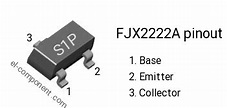FJX2222A npn smd sot-323 transistor complementary pnp, replacement ...