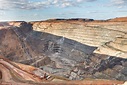 Open Pit Gold Mine stock image. Image of miner, rock - 80839771
