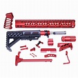 AR-15 Ultimate Rifle Kit (Anodized Red) » Guntec USA