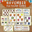 November File Folder Games by Exceptional Thinkers | TpT