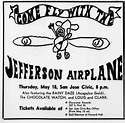 Rock Prosopography 101: May-August 1967 Jefferson Airplane Performance ...