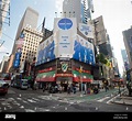 Advertising on billboards in Times Square in New York for the ABC ...