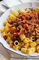 Mezzi Rigatoni with Bacon and Tomato | Recipe | Tasty pasta, Pastina ...