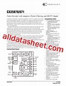CX25870 Datasheet(PDF) - Synaptics Incorporated.