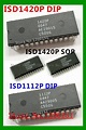 1420P ISD1420P DIP ISD1420S 1420S SOP ISD1112P 1112P DIP-in Integrated ...