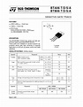 BTA06-400T Datasheet PDF - STMicroelectronics