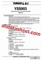 YSS903 Datasheet(PDF) - YAMAHA CORPORATION