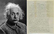 God Letter: Albert Einstein's Historic Handwritten Letter on Religion ...