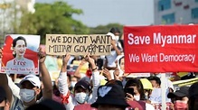 Western countries step up pressure on Myanmar junta as protesters defy ...