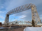 After community outcry, Duluth lights Lift Bridge in support of Ukraine ...