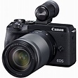 Canon EOS M6 Mark II Mirrorless Digital Compact Camera + EF-M 18-150mm ...