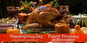 What Thursday Is Thanksgiving | nonudeteenmodel.blogspot.com