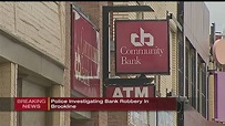 Brookline bank robbed at gunpoint – WPXI
