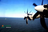 北部战区多架预警机开展海上超低空蛇形机动飞行训练-千龙网·中国首都网