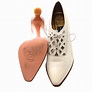 Vintage Stuart Weitzman Shoes 1980s Lace up Victorian Revival Oxfords ...